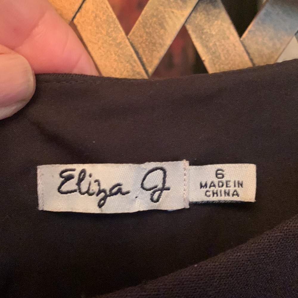 Eliza J dress. Black, Size 6 - Picture 2 of 7
